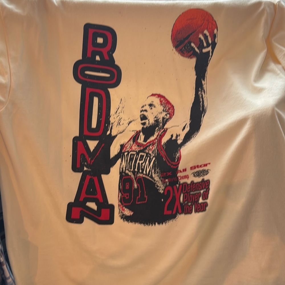 USED RODMAN TEE SIZE XXL